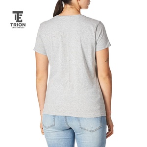 Camiseta de Manga Corta con Cuello Redondo y Bordado Floral para Mujer, Estilo Casual Holgado, para Primavera/Verano, 100% Algodón Tejido - Product Image 5