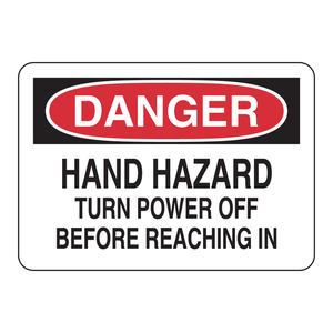 Panneau de signalisation de danger pour les mains - Triangle réfléchissant en PVC pour l'entretien des machines - Product Image 3