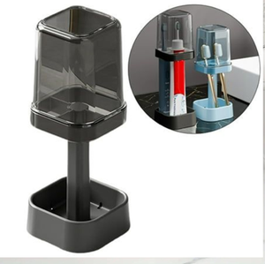 Indian Made Metal Customized Toothbrush <b>Holder</b> Stand Suction Cup for Bathroom Storage <b>Toothpaste</b> Razor <b>Holder</b> Wholesale Factory - Product Image 3