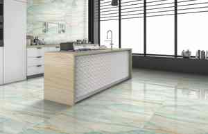 Carreaux muraux en céramique au design irisé moderne 600x1200mm, revêtement décoratif émaillé pour murs d'appartements haut de gamme et de halls d'entrée - Product Image 4