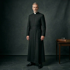 Robe de Prêtre Personnalisée Brodé pour le Clergé, Vêtement Liturgique Confortable et Respirant, Tenue Religieuse 2026 - Product Image 4