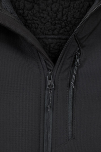 Chaqueta de Lluvia con Capucha para Hombre, Estilo Táctico Especial, con Forro Polar Cálido para Otoño, Diseño de Parches en la Parte Delantera y Cierre de Cremallera - Product Image 6