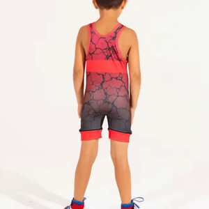 Trajes de Lucha Personalizados por Sublimación de Alta Calidad con Correa Ajustable para Hombres y Niñas, Blancos y Verdes, Transpirables, de Secado Rápido, de Poliéster - Product Image 6