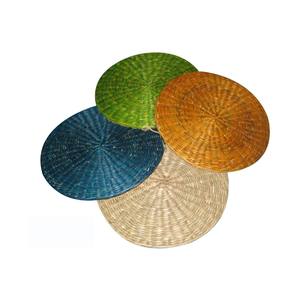 Classic Eco-Friendly <b>Round</b> Seagrass <b>Placemats</b> Elaborate Weave for Artistic Home Environments International Export Deal - Product Image 5