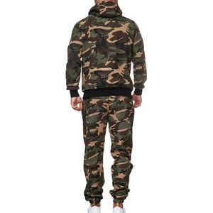 Custom Leaf Pattern Cotton Fleece Sweatsuits Pullover Hoodie <b>Jogger</b> Pants Set Casual Outdoor Streetwear Winter Sweatsuits Sets - Product Image 2