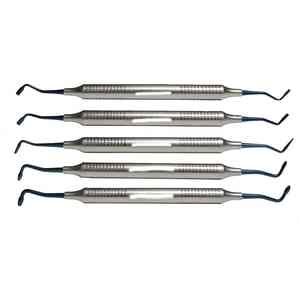 Instrumentos Restauradores Dentales Manuales Premium de Plástico Compuesto para Amalgama, con Sistema de Seguridad MOL de SurgiRight - Product Image 5