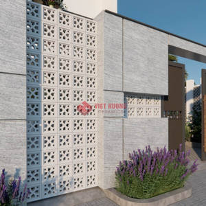 Blocs de béton pour murs intérieurs et extérieurs, clôtures décoratives, fabriqués au Vietnam - Product Image 3
