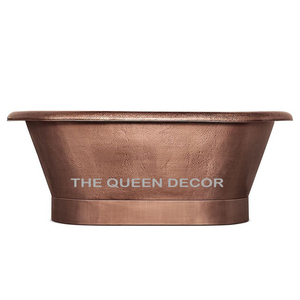 Bañera Ovalada de Cobre Hecha a Mano, de Alta Demanda, para Uso en Baños y Hoteles, a Precio Económico - Product Image 5