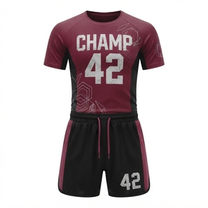 Fight Club 13 MMA Kit Unisex Black Blue Sublimation Print Eco-Friendly Four-Way Stretch Moisture Wicking Athletic Shorts T-<b>Shirt</b> - Product Image 3