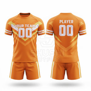 Vêtements de sport 100% polyester respirant, ensembles personnalisés imprimés, qualité supérieure pour adultes - Product Image 6