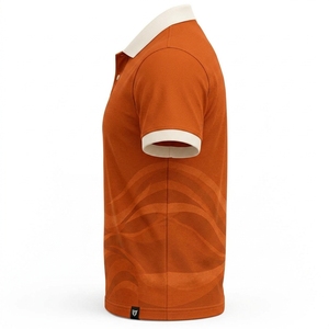 Polo décontracté pour homme, design imprimé personnalisé, tissu respirant, coupe légère et confortable, manches courtes, vêtement tendance - Product Image 5