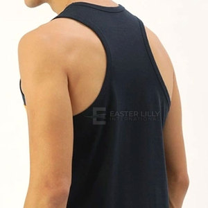 Ropa de Gimnasio sin Mangas, Nuevo Estilo, Camisetas de Tirantes para Hombre en Stock, Hechas de Algodón y Poliéster - Product Image 6