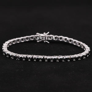 Elegante Pulsera de Tenis de Plata de Ley 925 con Diamantes de Moissanita, Joyería de Lujo con Brillo Brillante para Fiestas y Regalos - Product Image 1