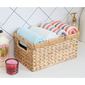 Panier de rangement décoratif en osier/rotin Panier tissé décoratif pour la maison - Product Image 1