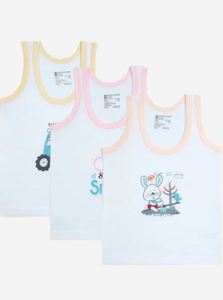 เสื้อกล้ามเด็ก บอดี้ฟิต ยืดหยุ่นได้ สวมใส่สบาย เสื้อกล้ามเด็กผ้าเนื้อนุ่ม เสื้อกล้ามที่เป็นมิตรกับผิว - Product Image 3