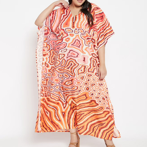 บริการ OEM ชุดเดรสคาฟทันแบบปรับได้สำหรับผู้หญิง ชุดเดรสคาฟทันสั่งตัดตามขนาด ชุดเดรสราตรี คาฟทัน - Product Image 1