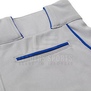 กางเกงเบสบอลแบบสั่งทำราคาส่ง ชุดซอฟต์บอลสำหรับผู้ชาย ผ้าโพลีเอสเตอร์ ระบายอากาศได้ดี - Product Image 4