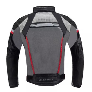 Veste de sport homologuée CE pour la moto, toutes saisons, imperméable, respirante, légère, ignifuge, protection UV, grandes tailles - Product Image 2