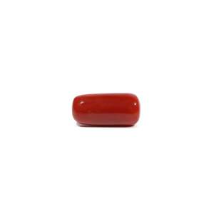 Natural Red Coral Loose Gemstone 7.63 Carat Certified Wholesale Raw Shape - Product Image 1