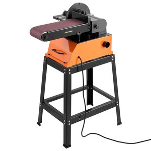 Levigatrice Combinata Professionale 800W con Disco da 9 Pollici e Nastro da 6x48 Pollici, Supporto Regolabile 0-45 Gradi - Product Image 1