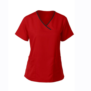 Men <b>Scrub</b> <b>Top</b> With Side Vents And Elastic Waist Pants For Doctor Dental Uniform Low Price Medical Uniform Functional - Product Image 2