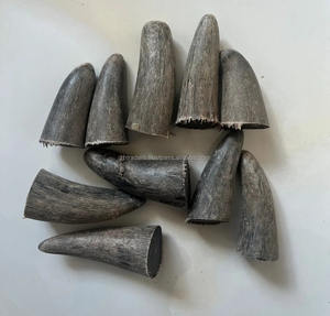 ปลายเขาสัตว์ขัดเงาธรรมชาติ กันน้ำ ขายส่ง คุณภาพสูง ปรับแต่งได้ เขาดิบสำหรับงานศิลปะและของสะสม - Product Image 5