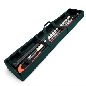 Bolsa para palos de hockey sobre césped verde oscuro, duradera, para equipo de hockey, venta al por mayor, artículos deportivos para equipos - Product Image 3