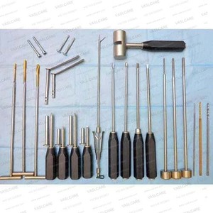 ชุดเครื่องมือทันตกรรมสำหรับม้าแบบมืออาชีพ 25 ชิ้น ชุดอุปกรณ์ผ่าแก้ม ทำจากสแตนเลส ด้ามจับไฟเบอร์สีดำ อุปกรณ์สัตวแพทย์ ยี่ห้อ Vaslcare - Product Image 3