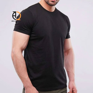T-shirt en coton 100% lourd de qualité supérieure, col rond, coupe ample pour homme, t-shirt uni - Product Image 5