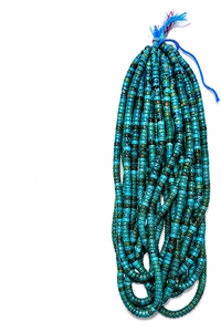 Cuentas de turquesa Tibbati, forma de piedra preciosa con energía curativa, cuentas sueltas para la fabricación de joyas, diseño para pulsera, calidad AAA - Product Image 2