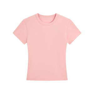 Camisetas Personalizadas para Mujer, Corte Ajustado, Manga Larga, Apliques, Cuello Redondo con Botones, Ecológicas, Transpirables, a la Moda, Lisas, Hombros Rectos - Product Image 4
