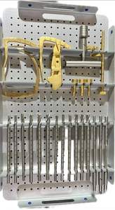 Azicon's ACL PCL <b>Knee</b> Arthroscopy Instruments Set Ligament Reconstruction Femoral Tibial Drill Guide Punch Grasper Tools - Product Image 4