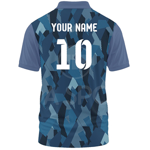 Export Quality Cricket Shirt Custom Team Jersey Sublimation Print Breathable Lightweight Cricket Uniform Supplier Bulk Order - Product Image 3