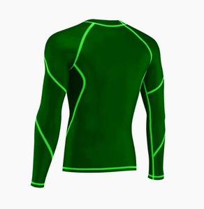 เสื้อรัดกล้ามเนื้อแขนยาวแบบยูนิเซ็กซ์ สกรีนลายเต็มตัว สำหรับ BJJ MMA ระบายอากาศได้ดี UPF50 แห้งเร็ว ต้านเชื้อแบคทีเรีย เป็นมิตรต่อสิ่งแวดล้อม - Product Image 2