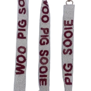 Woo Pig สายรัดลูกปัดสีทองสำหรับกระเป๋าเครื่องประดับแฟชั่นที่กำหนดเอง - Product Image 1