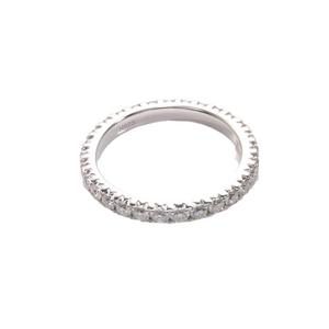 Diamond <b>Wedding</b> Ring Band 10K 14K 18K Gold 2mm DEF VS Round Cut Loose Lab Grown Diamond Half Eternity Ring Best Price wholesale - Product Image 3