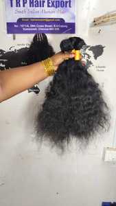 TRP HAIR EXPORT ผมแท้ 100% คุณภาพสูง ผมอินเดียแท้แบบเวอร์จิ้น ลอนธรรมชาติ/ตรงแบบหยิก ต่อผมแบบดับเบิ้ลเวฟท์ 100% - Product Image 3