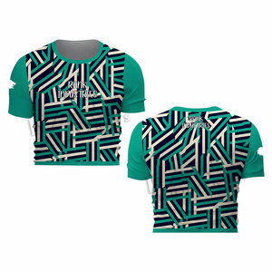 Camisetas cortas de alta calidad y elegantes para mujer, en stock, al por mayor, nuevo diseño, camisetas cortas para mujer, talla adulta - Product Image 4