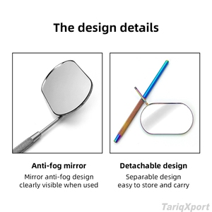 Professional Personalized LED Lighted Stainless Steel Makeup Mirror Kit Custom Logo for Eyelash Extension Beauty Salon Equipment - Product Image 3