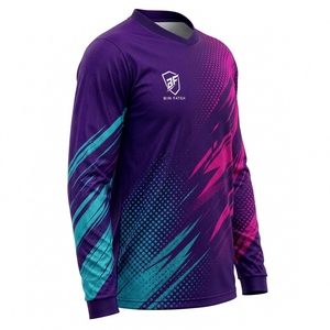 Maillot de motocross professionnel MX, vêtements de course, maillot de motocross MX conçu avec un matériau en polyester respirant et anti-humidité - Product Image 4