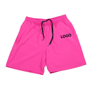 Shorts de plage de qualité supérieure, séchage rapide, polyester respirant, pour l'été, extérieur, taille élastique, surf, randonnée, décontracté - Product Image 1