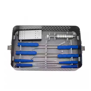 Posterior Lumbar Interbody Fusion Cage Instrument Set Orthopedic Spine Surgery Tools for Lumbar Fusion Implant System <b>Kit</b> - Product Image 2