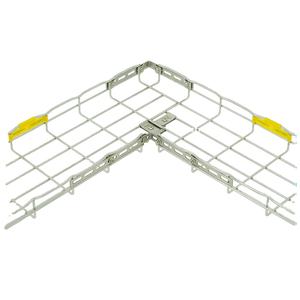 Bandeja de gestión de cables Bestray Horizontal Elbow 90 Grados, para esquinas, de acero inoxidable 304 con diseño perforado, suministro directo de fábrica - Product Image 1