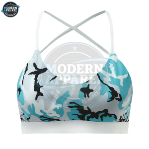 Fabricación Profesional, Diseño Personalizado con Logotipo, Sujetador Deportivo para Mujer, Nuevo Diseño, Sujetadores Deportivos Modernos para Mujer - Product Image 2