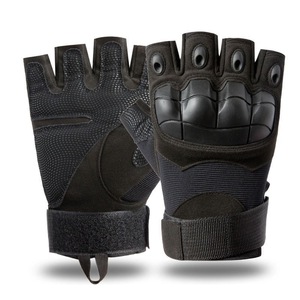 Gants de course universels à doigts entiers en cuir respirant absorbant les chocs pour le cyclisme en plein air anti-dérapant pour le VTT - Product Image 3