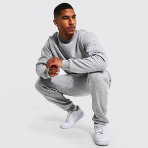 Ensembles de survêtements décontractés en polaire à capuche pour hommes, personnalisables avec logo, pour le jogging, tenues de sport d'hiver, grandes tailles, respirants, vente en gros - Product Image 3