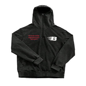 Sweat à capuche surdimensionné personnalisé 100 % coton épais pour homme, respirant, thermique, streetwear imprimé, col à capuche, hiver - Product Image 1