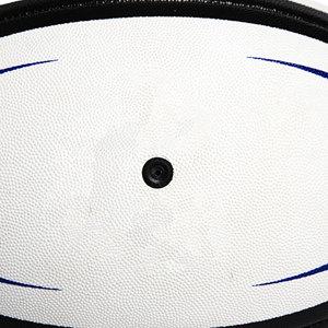 Ballon de rugby d'entraînement de haute qualité, taille 5, personnalisé avec logo imprimé, grip en caoutchouc durable pour les écoles, les clubs, les débutants, la pratique sportive - Product Image 6