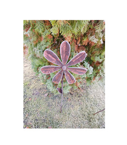 Estacas decorativas de metal resistentes al óxido para jardín, soporte para plantas de paisajismo al aire libre, accesorios de acero de alta resistencia para patio - Product Image 1