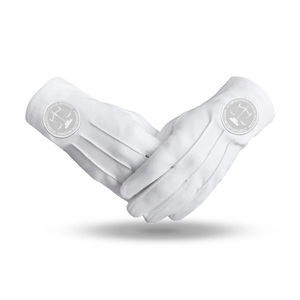 Gants en coton blanc de haute qualité pour la mode, vente en gros - Product Image 1